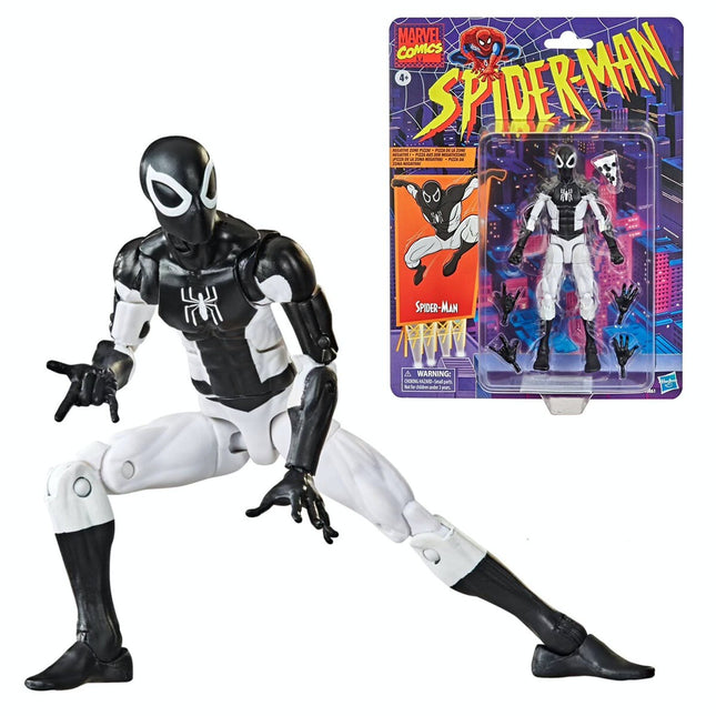 Figura de acción retro de pizza de la Zona Negativa de Spider-Man de Marvel Legends