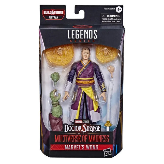 Serie de figuras para armar de Wong Rintrah del Doctor Strange de Marvel Legends