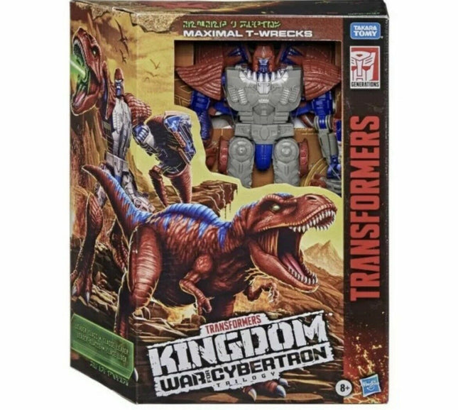 Transformers Guerra por Cybertron Líder del Reino Maximal T-WRECKS