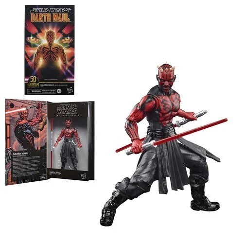 Figura de Darth Maul (aprendiz Sith) de Star Wars The Black Series de 6 pulgadas
