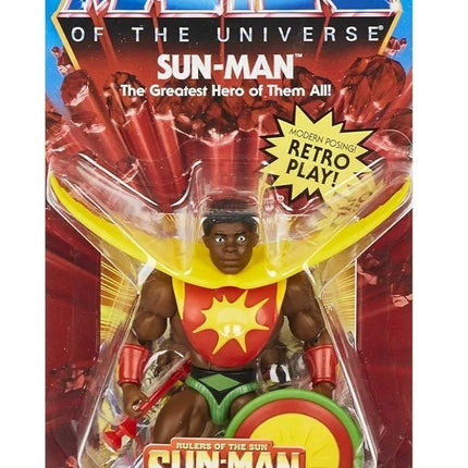 MOTU Masters of The Universe Origins Sun-Man 5.5" Action Figure Ready To Ship
