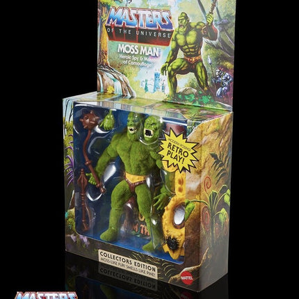 Figura de acción sin perforar de Mattel Masters of the Universe Moss Man de 5 pulgadas
