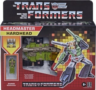 Transformers Headmaster Hardhead Retro G1 Exclusivo de Walmart