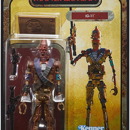 Figura de acción de Star Wars - Black Series - Colección de créditos de Mandalorian: IG-11 de 6"