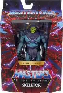 Figura de Skeletor de la colección Masterverse Vintage de Masters of The Universe de 7"