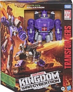 Figura de líder Galvatron de Transformers Kingdom War For Cybertron