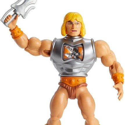 Figura de acción de He-Man con armadura de batalla de lujo de Masters of the Universe Origins