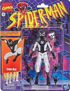 Figura de acción retro de pizza de la Zona Negativa de Spider-Man de Marvel Legends