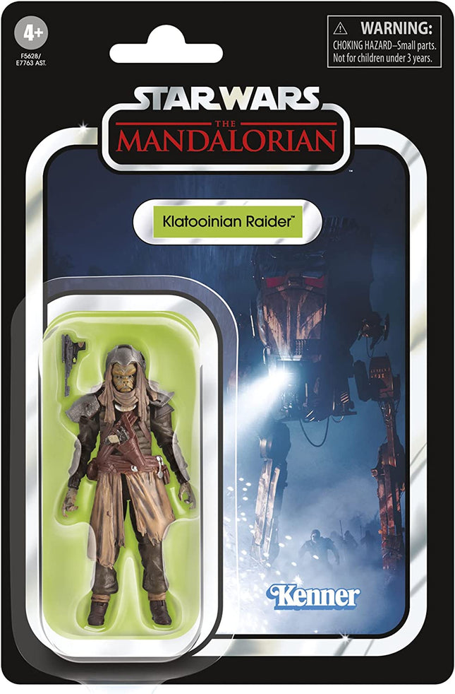 Figura de acción de la colección vintage de Star Wars: Klatooinian Raider de 9,5 cm