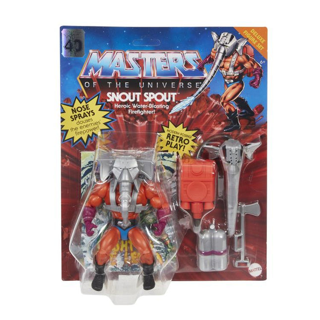 Figura de acción de lujo Snout Spout de Masters of the Universe