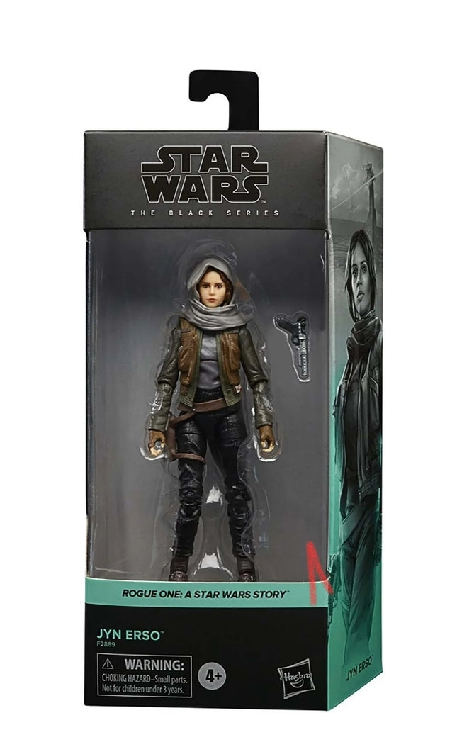 Figura coleccionable de Jyn Erso de Star Wars The Black Series "Rogue One" de 15 cm