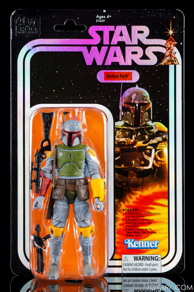 Star Wars The Black Series 40.º aniversario Boba Fett SDCC