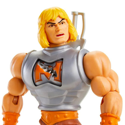 Figura de acción de He-Man con armadura de batalla de lujo de Masters of the Universe Origins