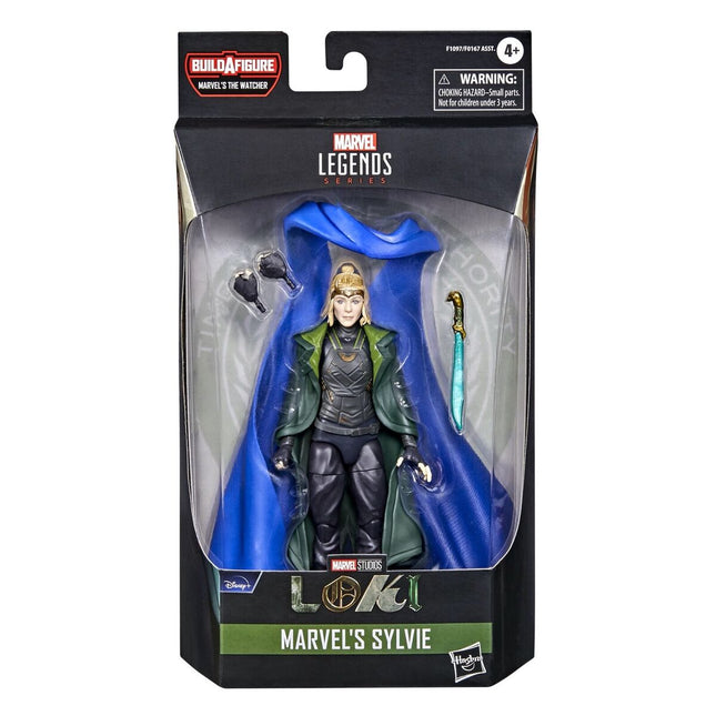 Figura de acción de Sylvie de 15 cm de Marvel Legends: ¿Qué pasaría si...? Loki
