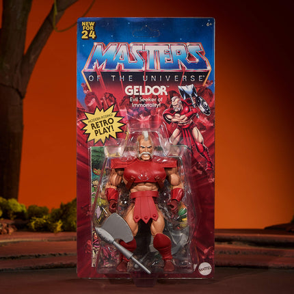 Masters of the Universe Origins Geldor Exclusivo
