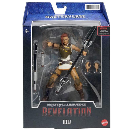 Figura de Teela de 7" de Masterverse Masters of the Universe Revelation
