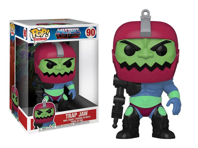 Figura Funko Pop! Masters of the Universe Trap Jaw de 10" n.° 90