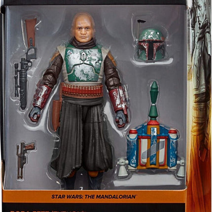 Figura de acción de Star Wars Boba Fett Tython The Mandalorian Black Series