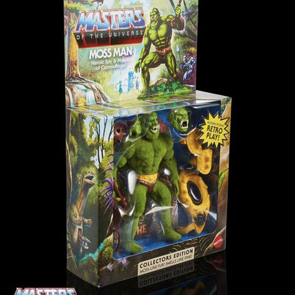 Figura de acción sin perforar de Mattel Masters of the Universe Moss Man de 5 pulgadas