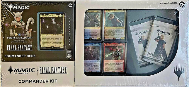 Mazo de comandante de Final Fantasy XIV de Magic the Gathering de MTG, exclusivo de Costco