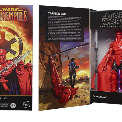 Star Wars Imperio Carmesí La Serie Negra 6" Carnor Jax