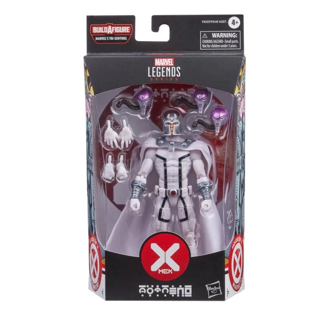 Figura de acción de Magneto de la Casa X de Marvel Legends X-Men Tri-Sentinel BAF wave