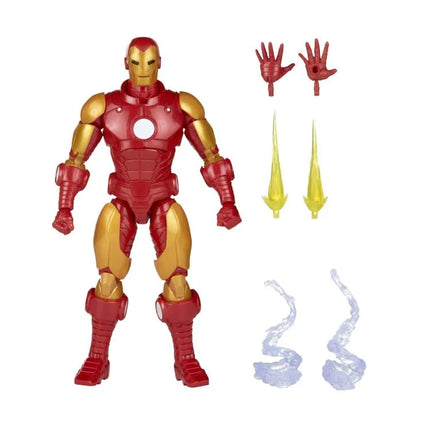Figura de acción de Iron Man de Marvel Legends, controlador BAF de 6"