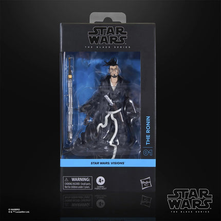 Figura de acción de Star Wars The Black Series The Ronin de 6 pulgadas