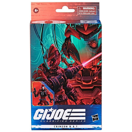 G.I. Joe Classified Series 6 Inch CRIMSON B.A.T. Action Figure 60 New Bat