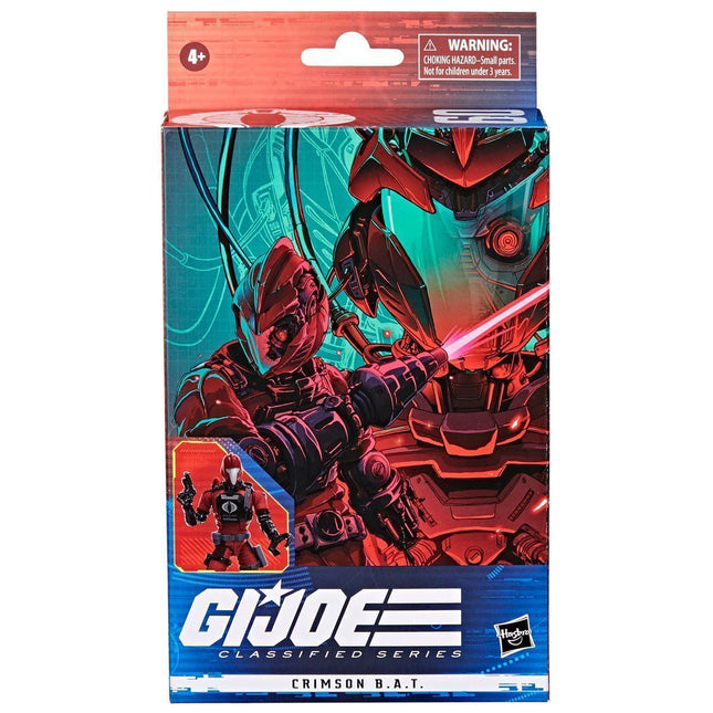 G.I. Joe Classified Series 6 Inch CRIMSON B.A.T. Action Figure 60 New Bat