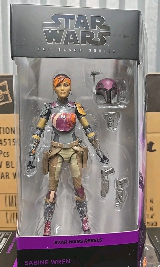 IN STOCK Star Wars: The Black Series Rebels Sabine Wren 06 READY TO SHIP 