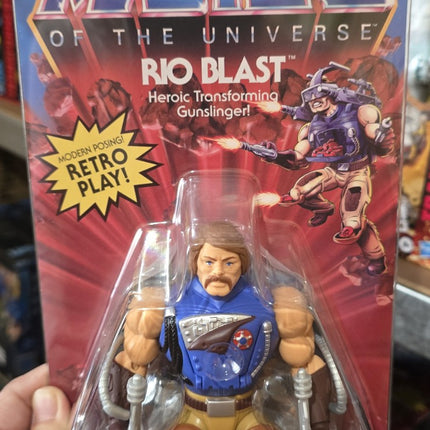 IN STOCK Masters Of The Universe Origins Rio Blast Action Figure 2025 