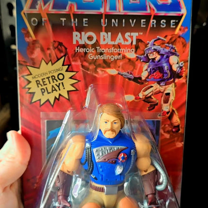 IN STOCK Masters Of The Universe Origins Rio Blast Action Figure 2025 