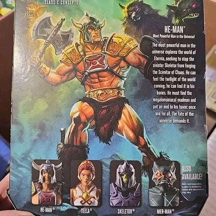 Mattel Masters of the Universe He-Man 7 in Action Figure  New Sealed 