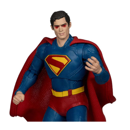 Figura de acción de Superman y Krypto de 7 pulgadas de la primera ola de la película Superman de DC Multiverse Theatrical Deluxe