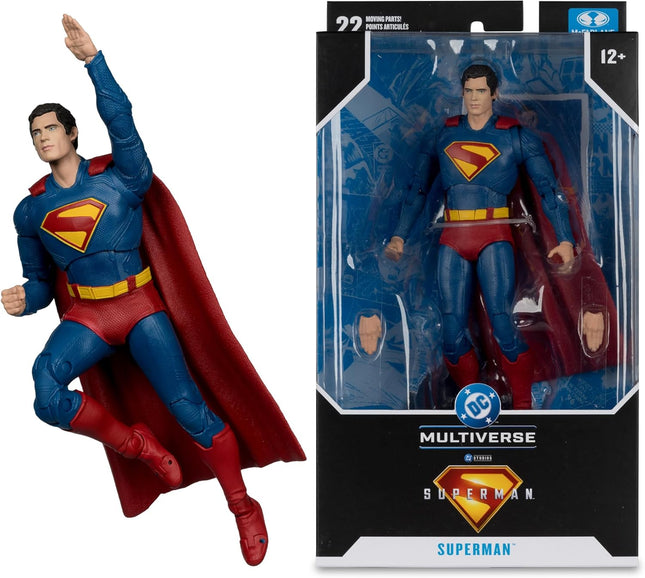 Figura de acción McFarlane Toys DC Multiverse de 7 pulgadas - Superman Movie - Superman