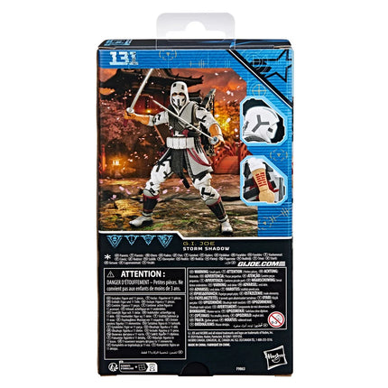 Figura de acción Storm Shadow de 6 pulgadas de la serie clasificada n.° 131 de GI Joe