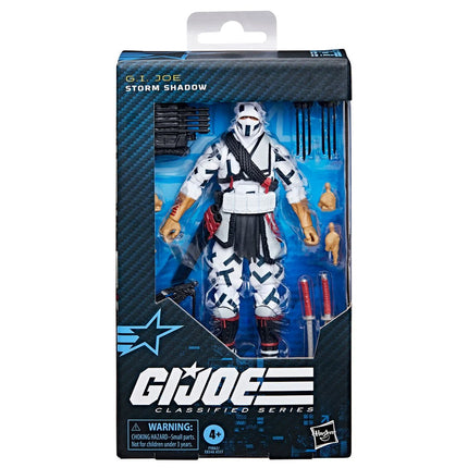 Figura de acción Storm Shadow de 6 pulgadas de la serie clasificada n.° 131 de GI Joe
