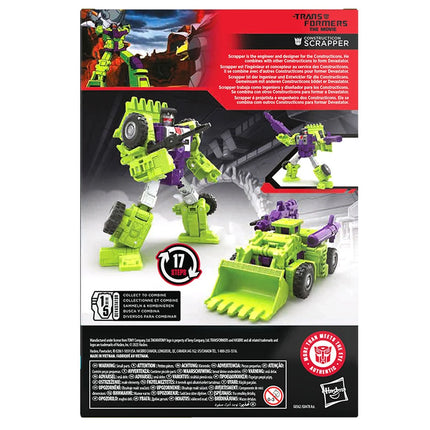 Transformers Studio Series Clase Voyager Transformers: La Película Constructicon Scrapper