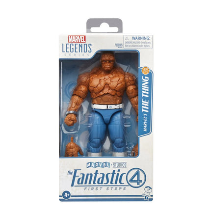 Figura de acción de La Cosa de 6 pulgadas de Los Cuatro Fantásticos: Primeros pasos de la serie Marvel Legends 