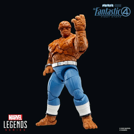 Figura de acción de La Cosa de 6 pulgadas de Los Cuatro Fantásticos: Primeros pasos de la serie Marvel Legends 