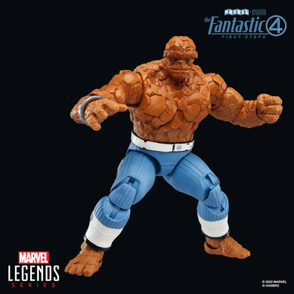 Figura de acción de La Cosa de 6 pulgadas de Los Cuatro Fantásticos: Primeros pasos de la serie Marvel Legends 