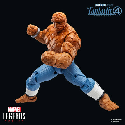 Figura de acción de La Cosa de 6 pulgadas de Los Cuatro Fantásticos: Primeros pasos de la serie Marvel Legends 
