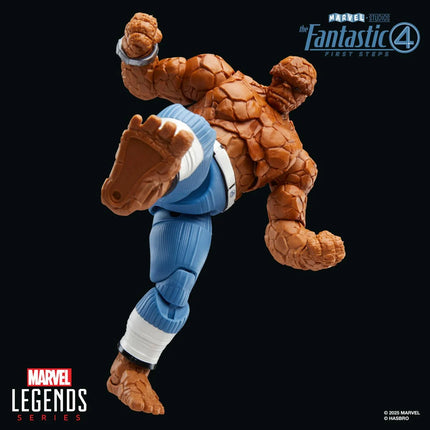 Figura de acción de La Cosa de 6 pulgadas de Los Cuatro Fantásticos: Primeros pasos de la serie Marvel Legends 