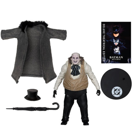 Figura de acción de Batman Returns The Penguin de 7 pulgadas, edición cinematográfica de lujo de DC Multiverse, ola 2