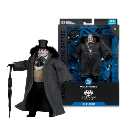 Figura de acción de Batman Returns The Penguin de 7 pulgadas, edición cinematográfica de lujo de DC Multiverse, ola 2