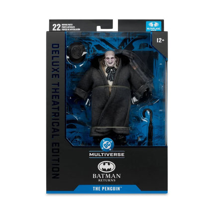 Figura de acción de Batman Returns The Penguin de 7 pulgadas, edición cinematográfica de lujo de DC Multiverse, ola 2