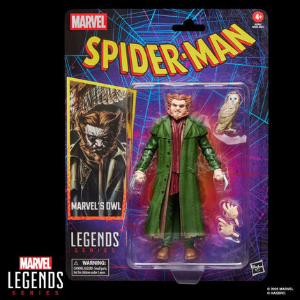 Spider-Man Marvel Legends Retro Cardback 6-Inch Action Figures 2026 Wave 1 Case of 6