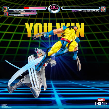 Hasbro Marvel Legends Wolverine vs Silver Samurai 6" Action Figure